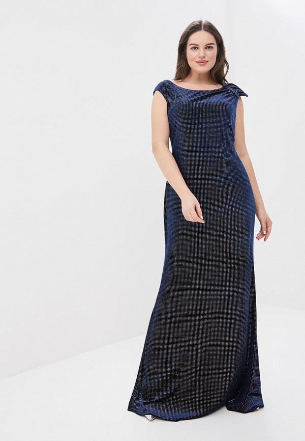 

Платье Goddiva Size Plus, Синий
