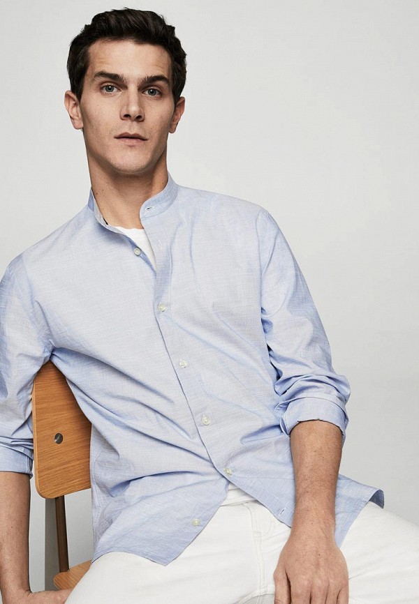 

Рубашка Mango Man, Синий