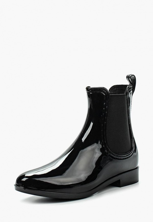 

Резиновые полусапоги Ideal Shoes, Черный
