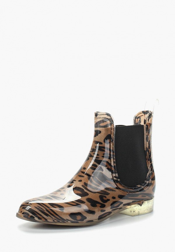 

Резиновые полусапоги Ideal Shoes, Коричневый