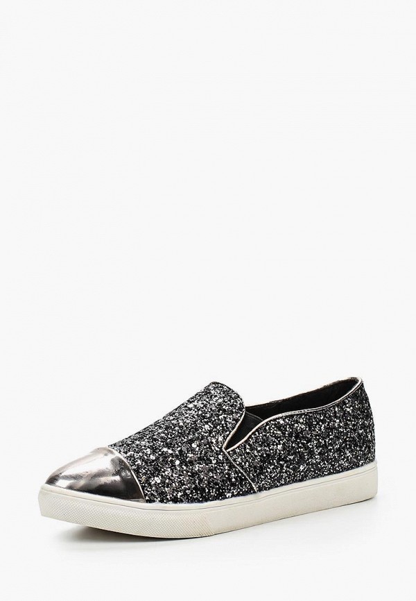 

Слипоны Ideal Shoes, Серебряный
