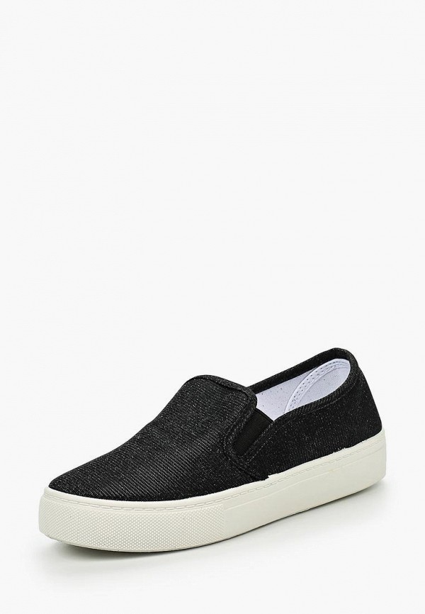 

Слипоны Ideal Shoes, Черный