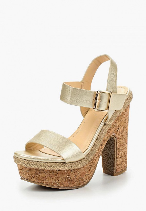 

Босоножки Ideal Shoes, Золотой