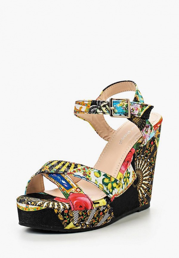 

Босоножки Ideal Shoes, Разноцветный