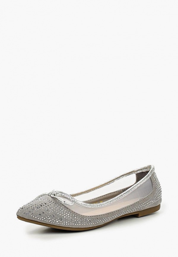 

Балетки Ideal Shoes, Серый