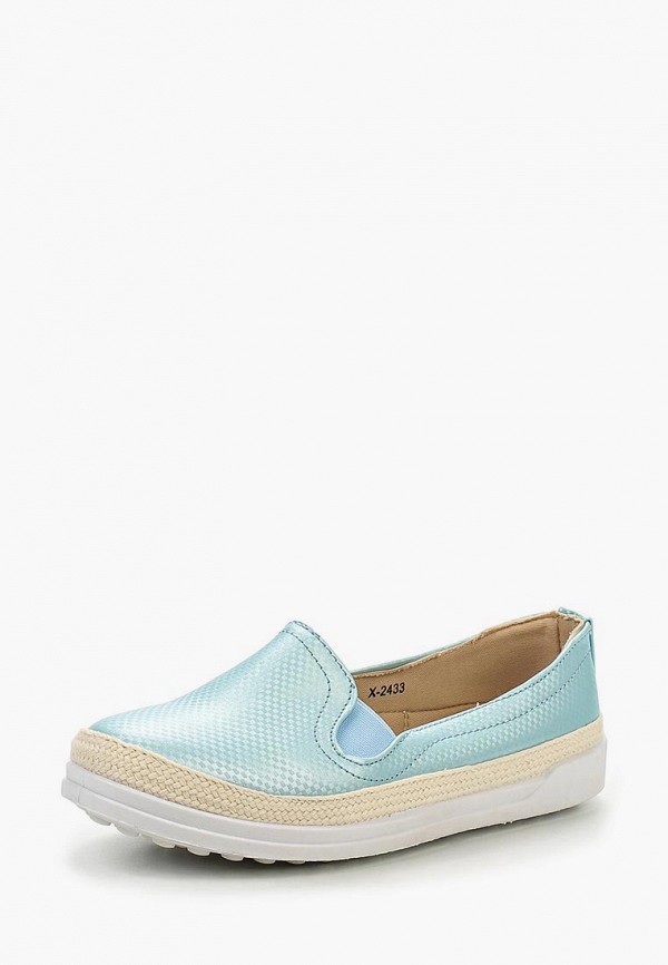 

Слипоны Ideal Shoes, Голубой