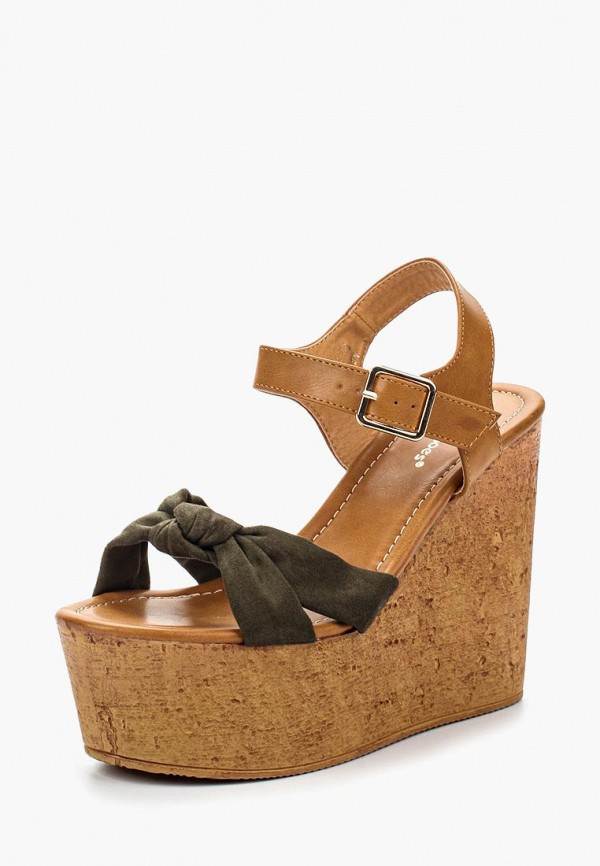 

Босоножки Ideal Shoes, Хаки