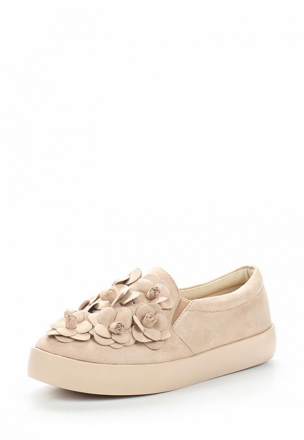 

Слипоны Ideal Shoes, Бежевый