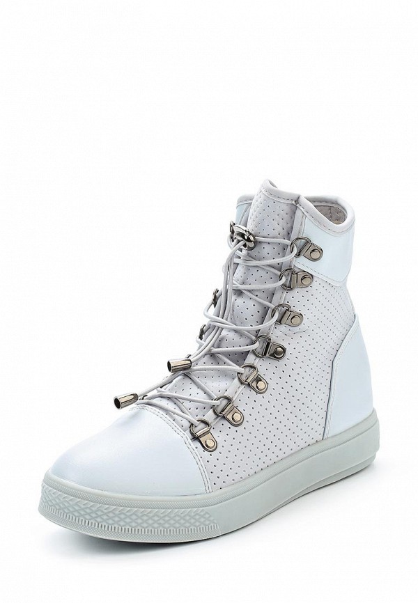 

Кеды на танкетке Ideal Shoes, Голубой