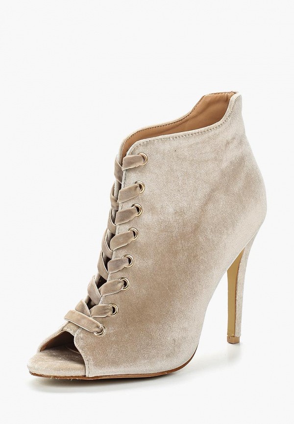 

Ботильоны Ideal Shoes, Бежевый