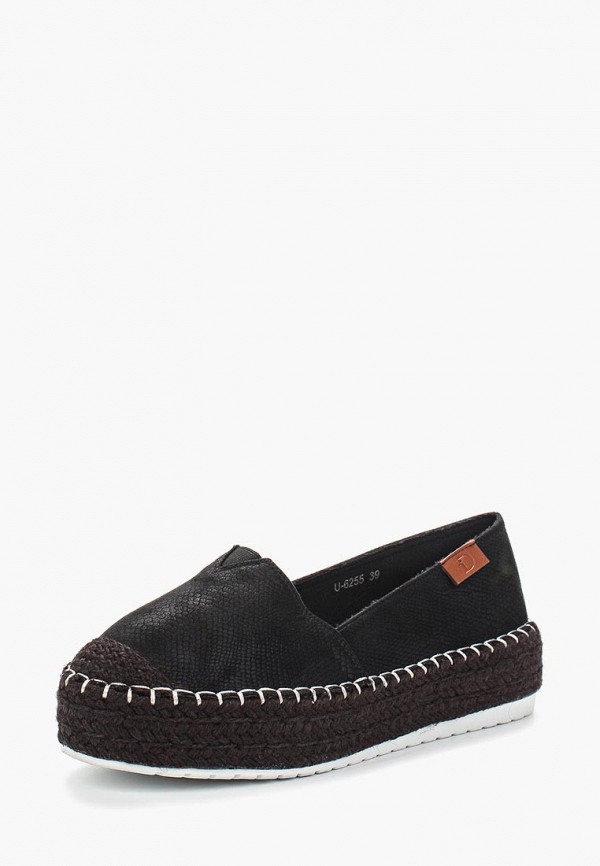 

Эспадрильи Ideal Shoes, Черный
