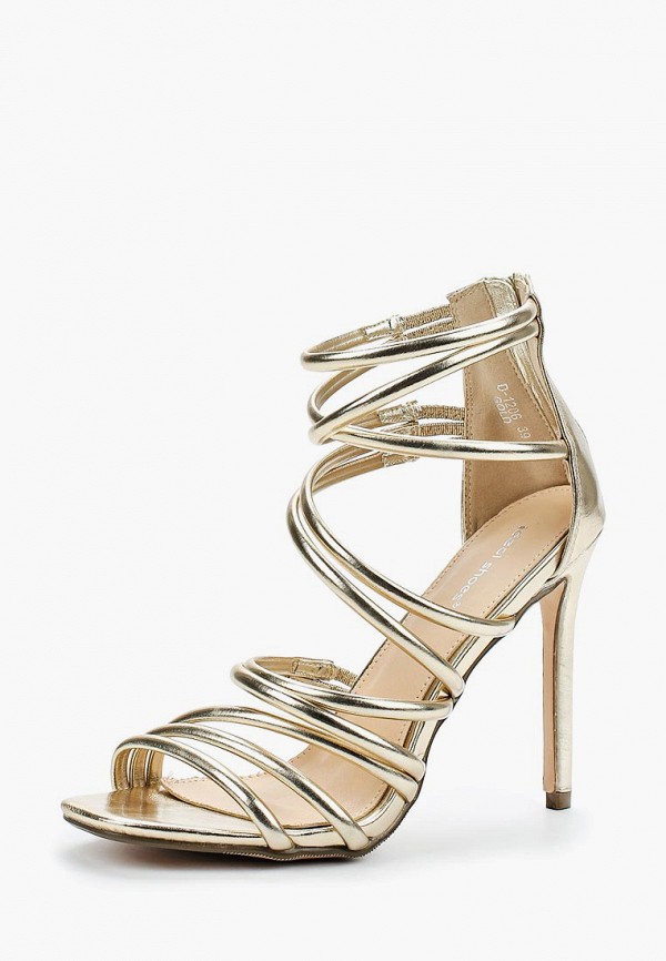 

Босоножки Ideal Shoes, Золотой