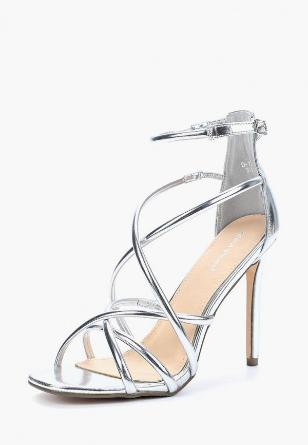 

Босоножки Ideal Shoes, Серебряный