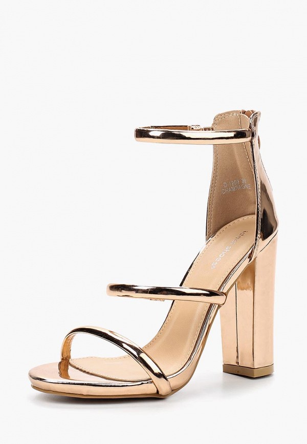 

Босоножки Ideal Shoes, Золотой