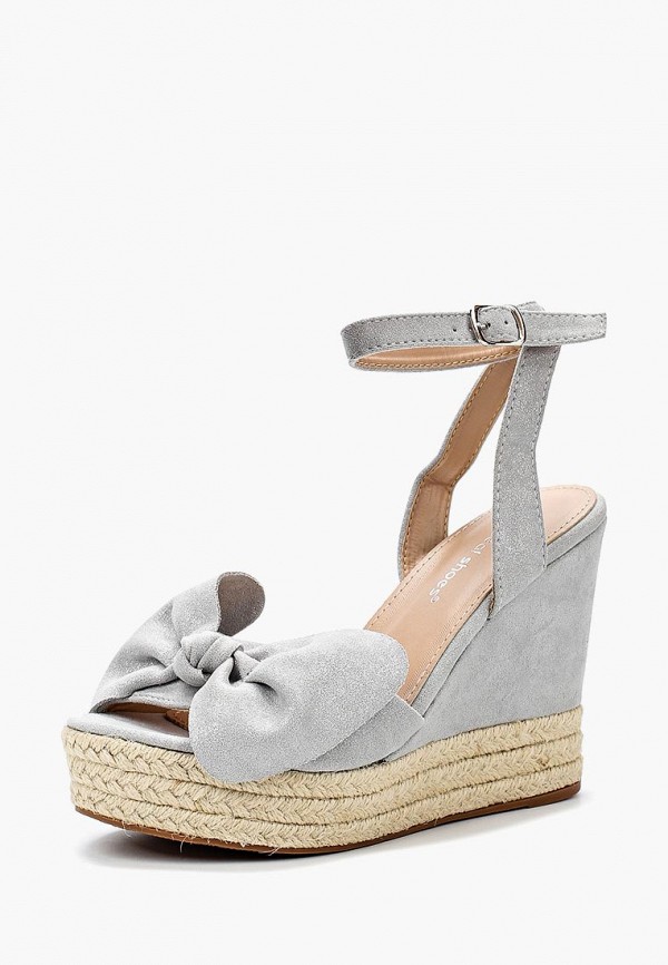 

Эспадрильи Ideal Shoes, Серый
