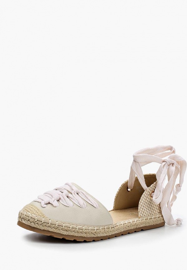 

Эспадрильи Ideal Shoes, Бежевый