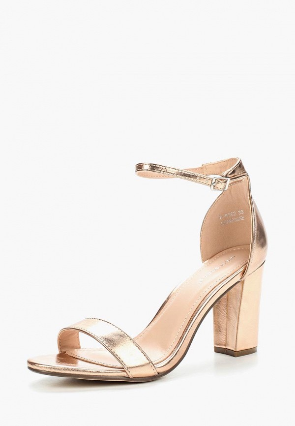 

Босоножки Ideal Shoes, Золотой