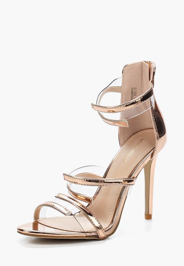 

Босоножки Ideal Shoes, Золотой