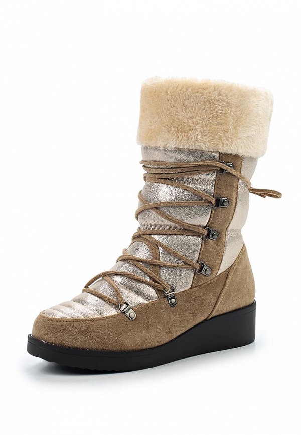 

Дутики Ideal Shoes, Бежевый