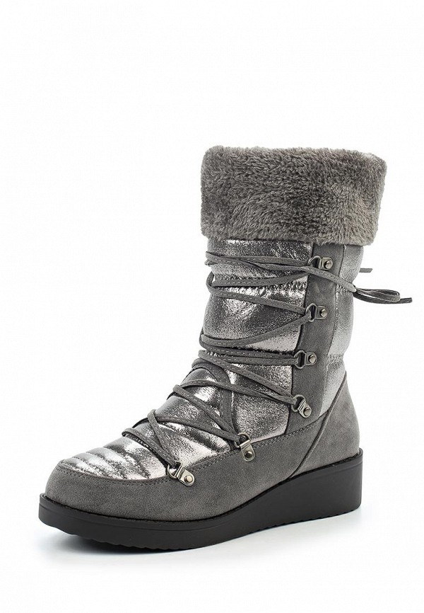

Дутики Ideal Shoes, Серый