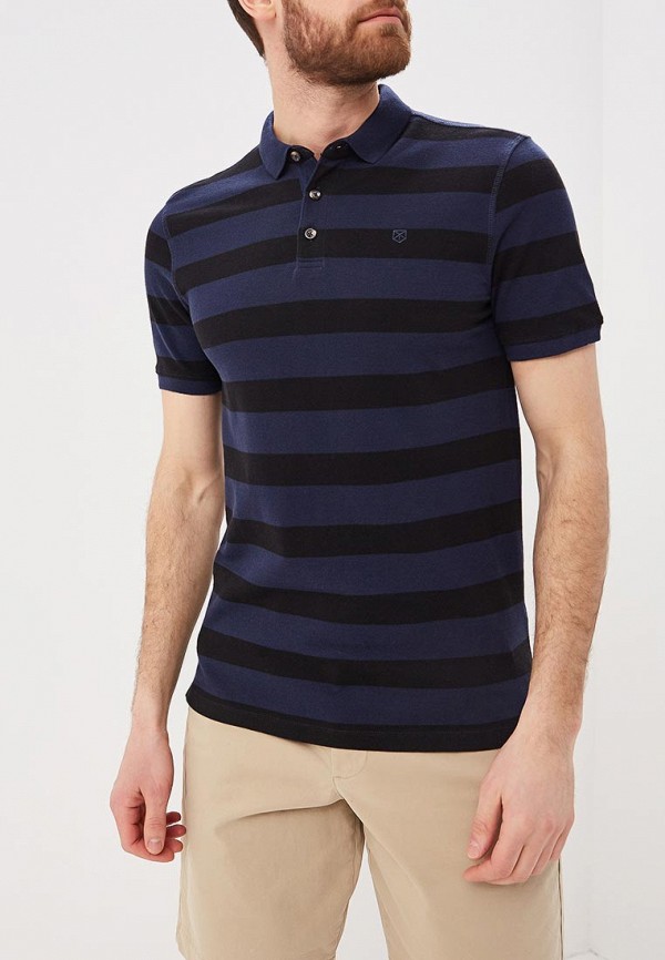 

Поло Jack & Jones, Синий
