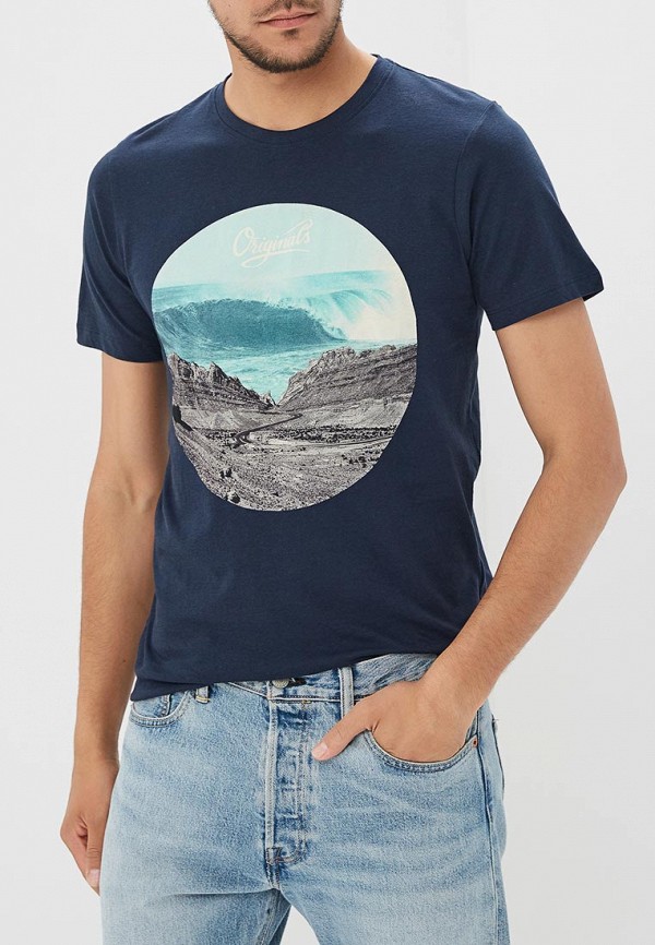 

Футболка Jack & Jones, Синий