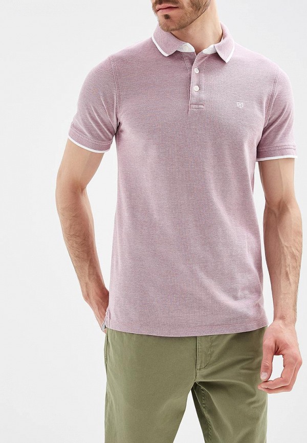 

Поло Jack & Jones, Розовый