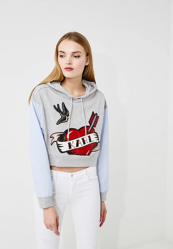 

Худи Karl Lagerfeld, Серый