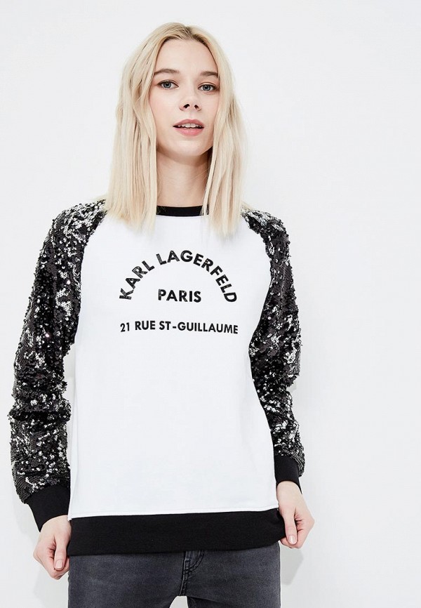 

Свитшот Karl Lagerfeld, Белый
