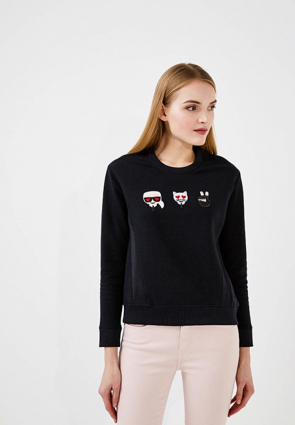 

Свитшот Karl Lagerfeld, Черный
