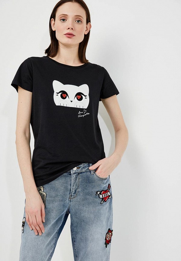 

Футболка Karl Lagerfeld, Черный