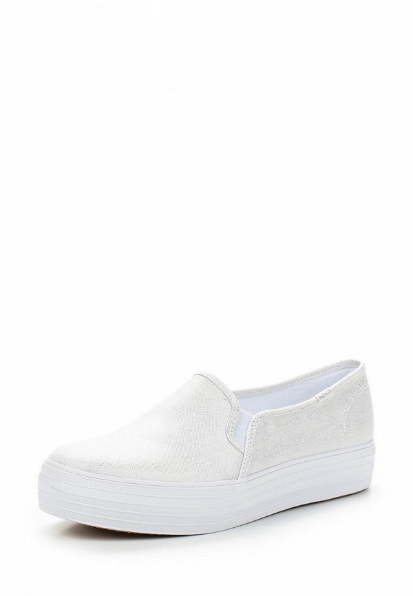 

Слипоны Keds, Серебряный