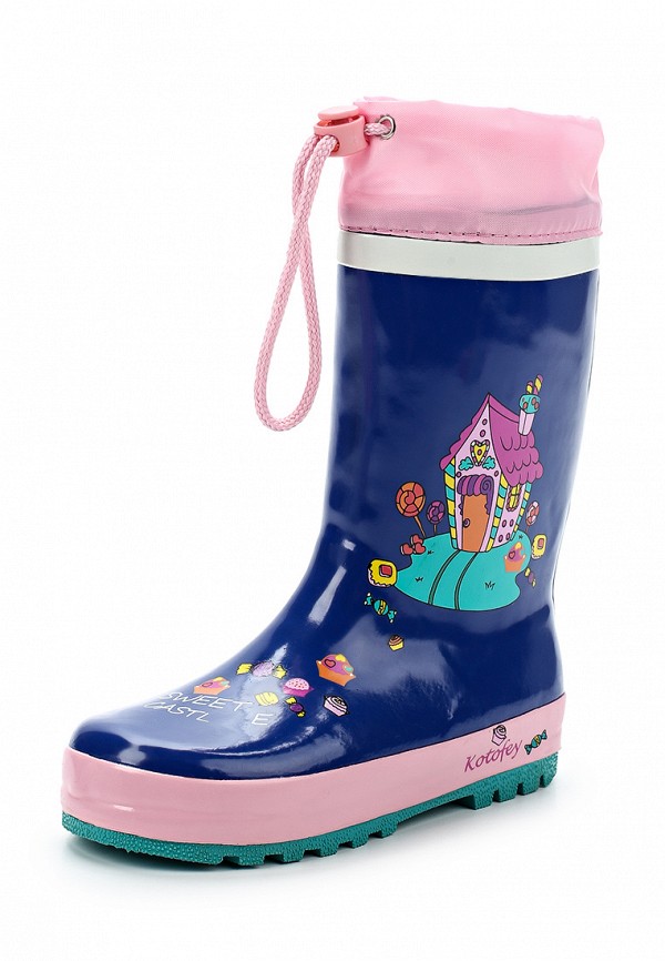 

Резиновые сапоги Котофей, Синий