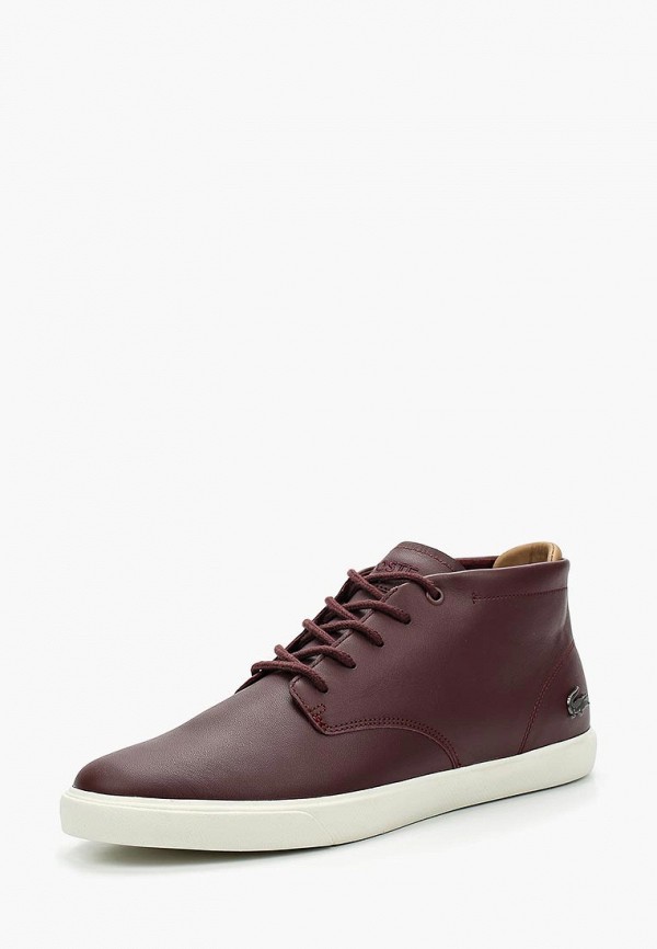 

Кеды Lacoste, Бордовый