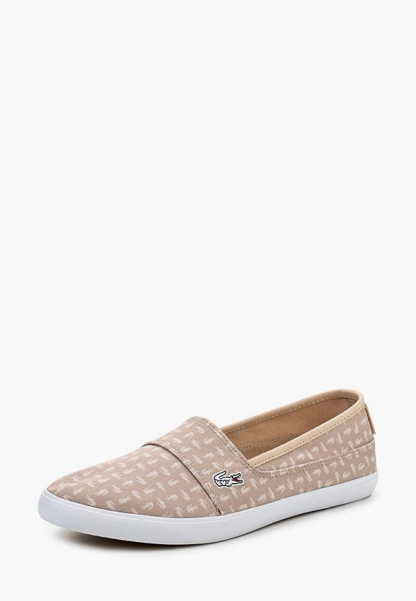

Слипоны Lacoste, Бежевый