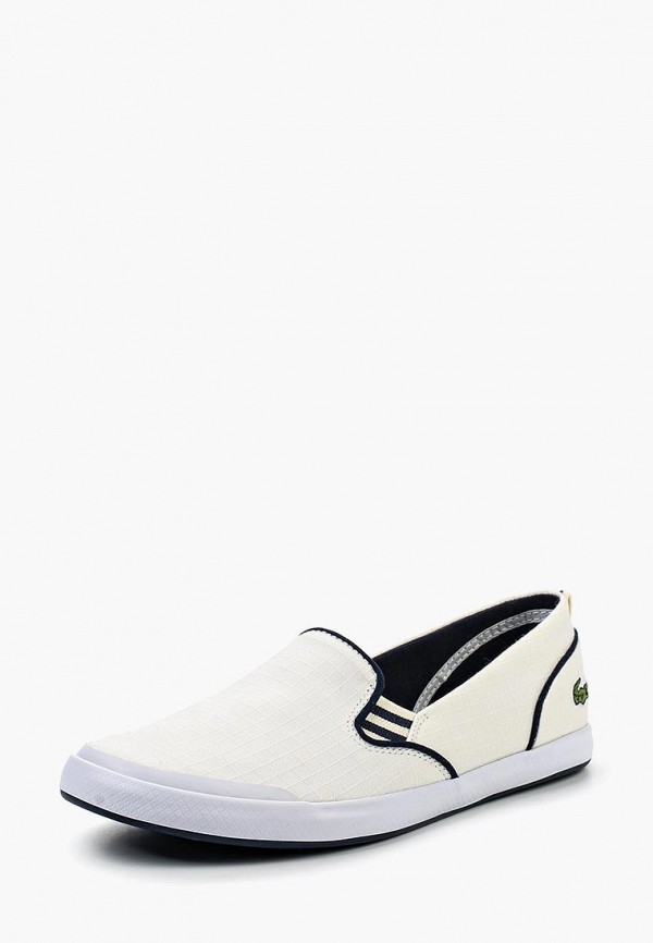 

Слипоны Lacoste, Белый