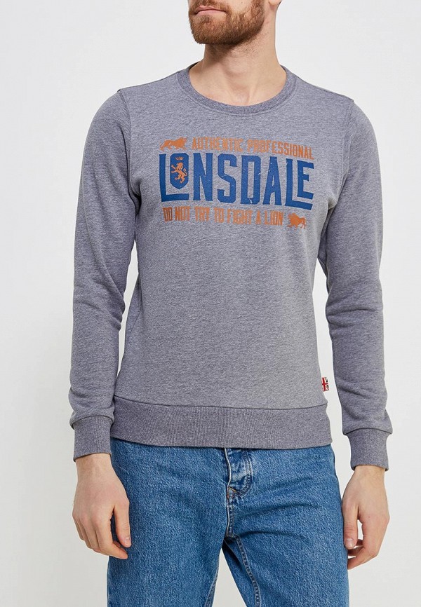 

Свитшот Lonsdale, Серый