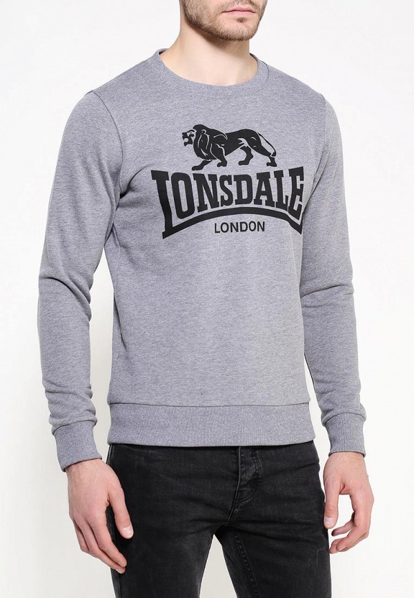 

Свитшот Lonsdale, Серый