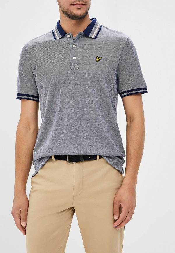

Поло Lyle & Scott, Синий