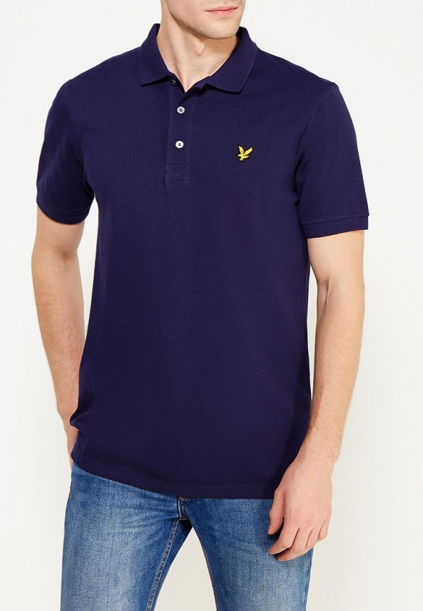 

Поло Lyle & Scott, Синий