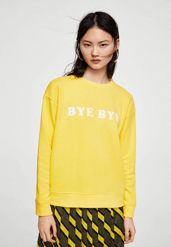 

Свитшот Mango, Желтый