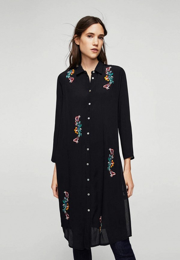 

Блуза Mango, Черный