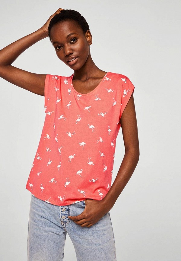 

Футболка Mango, Розовый