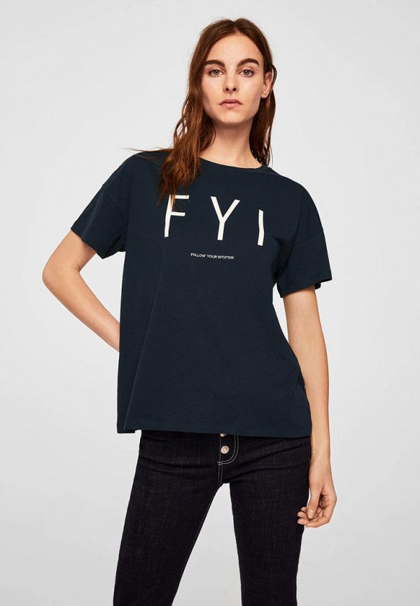 

Футболка Mango, Синий