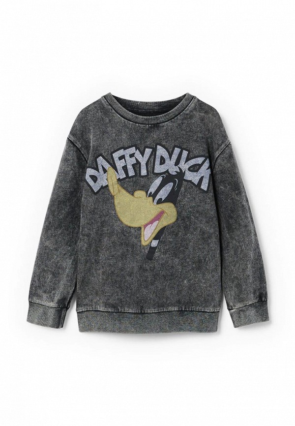

Свитшот Mango Kids, Серый