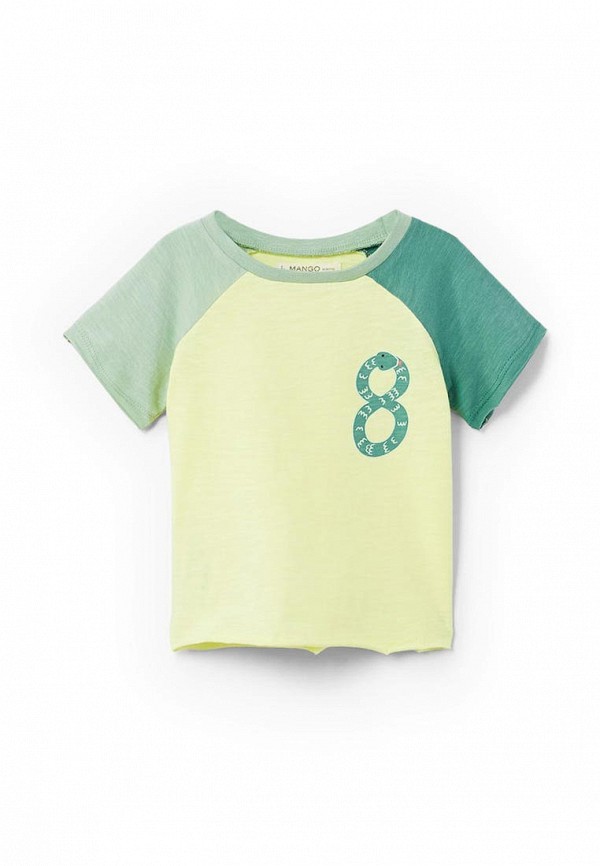 

Футболка Mango Kids, Желтый