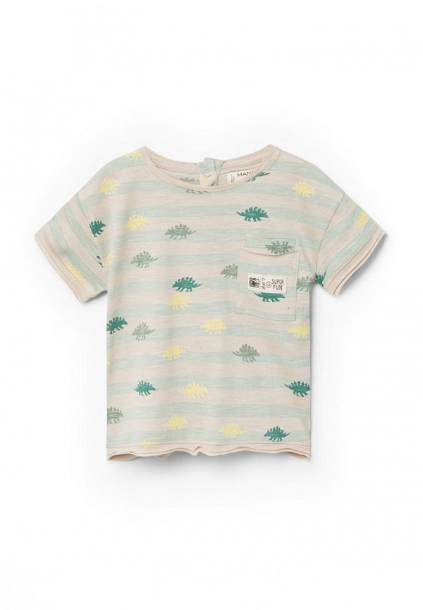 

Футболка Mango Kids, Серый
