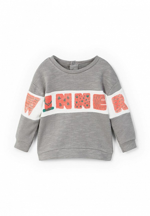 

Свитшот Mango Kids, Серый
