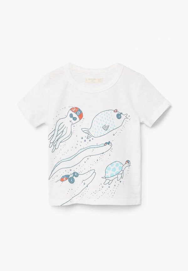 

Футболка Mango Kids, Белый