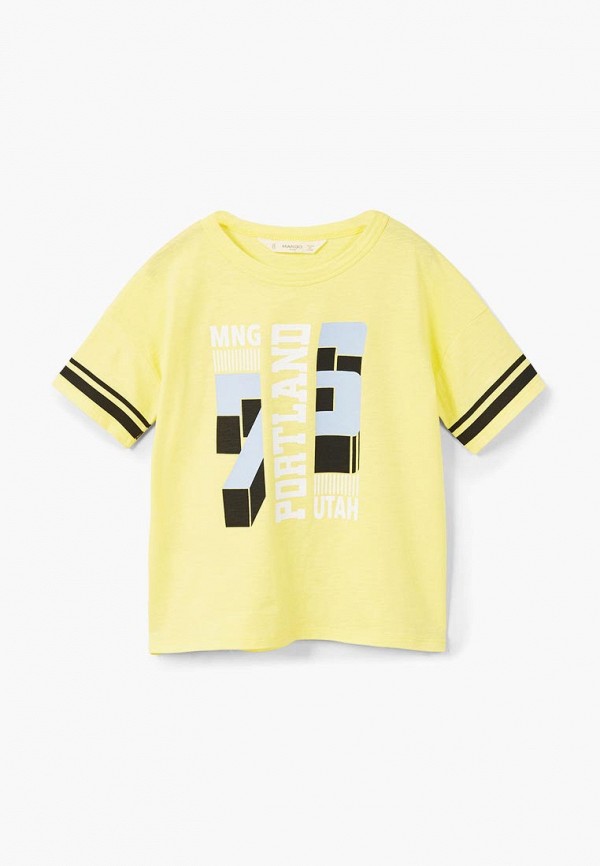 

Футболка Mango Kids, Желтый